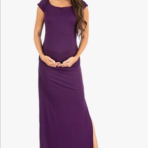 Purple maternity dress. Never worn